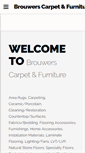 Mobile Screenshot of brouwerscarpet.com